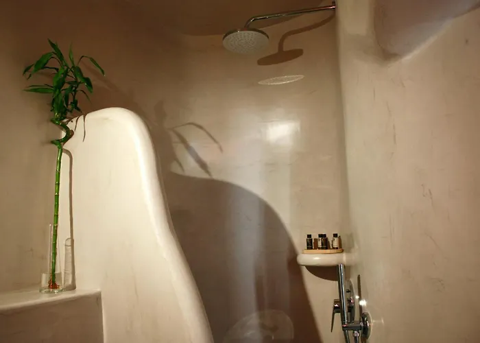 The Lava By A Terre Cave Fira (Santorini)